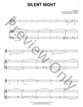 Silent Night piano sheet music cover